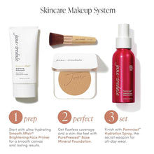 Load image into Gallery viewer, PurePressed Vegan Mineral Foundation Refill with SPF - Semi-Matte Latitude Look