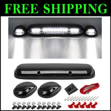 Load image into Gallery viewer, GMC Silverado/Sierra 2002-2007 LED Cab Marker Lights - Smoke Lens, Easy Install