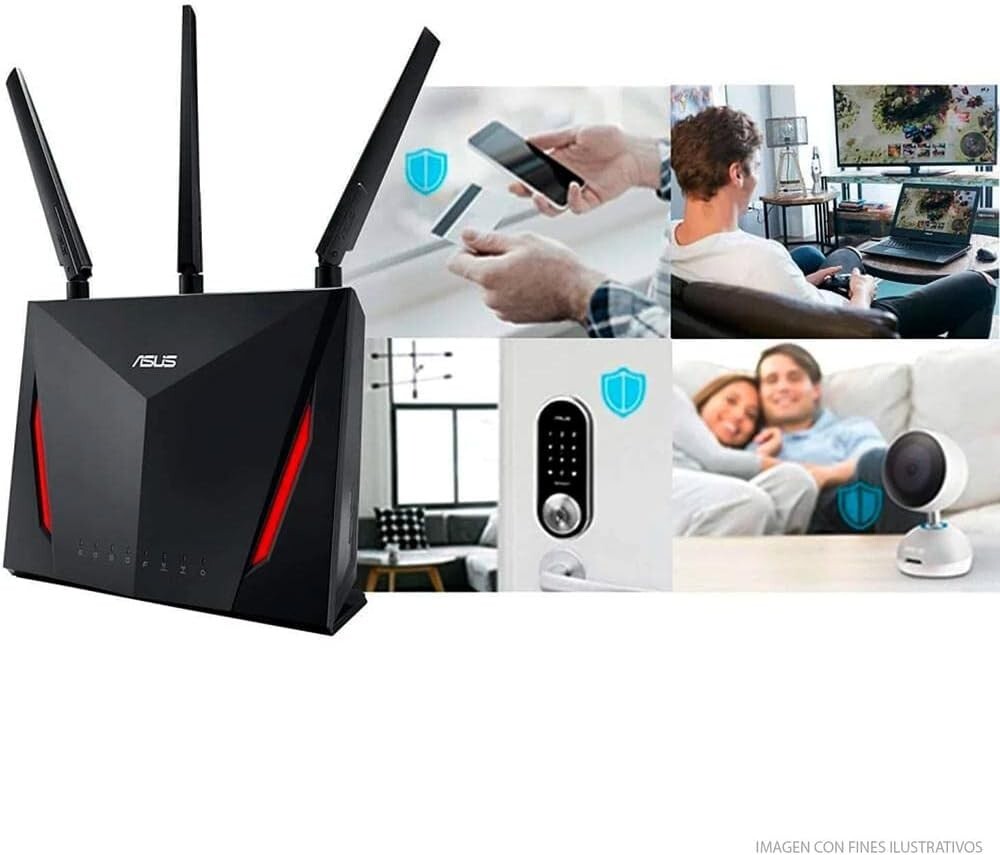 AC2900 Dual-Band Gaming Router with Lifetime Security & WTFast Accelerator