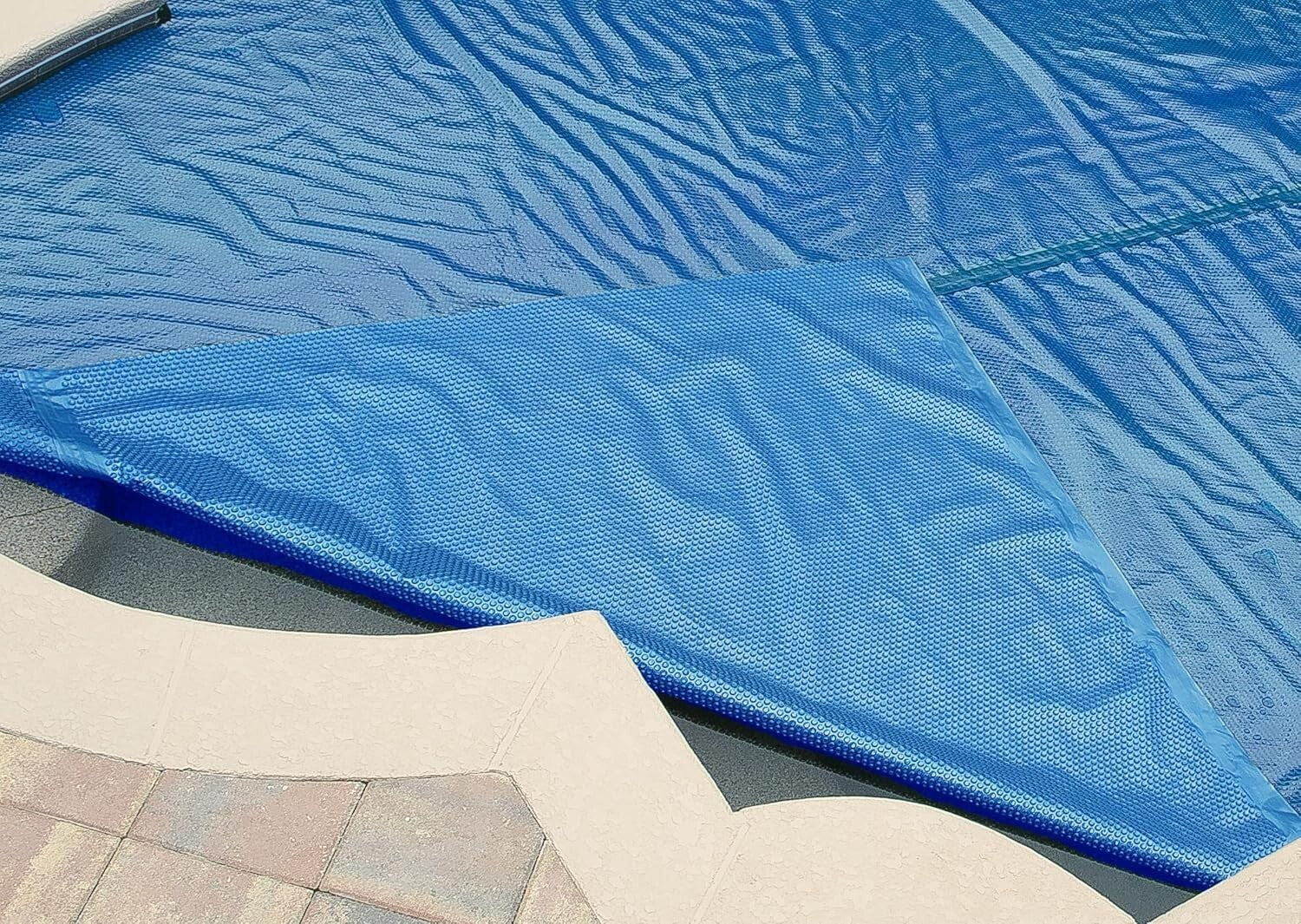 12 Mil Rectangular Solar Pool Cover - Reduces Evaporation & Cuts Cleaning Costs