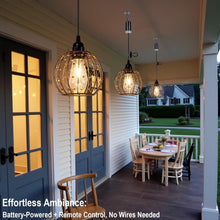 Load image into Gallery viewer, Stylish Bohemian Pendant Lights - Waterproof LED Chandelier for Outdoor Use
