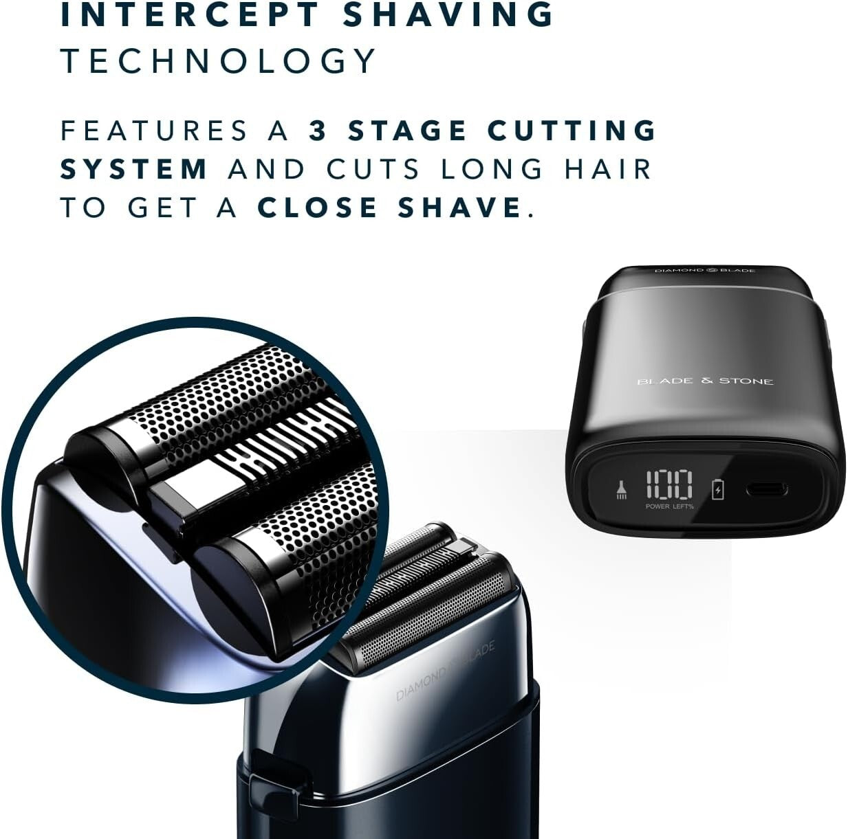 PS501 Professional Foil Shaver - Ultimate Waterproof Grooming for Face & Beard