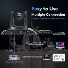 Load image into Gallery viewer, 20X Optical Zoom PTZ Camera - FHD 1080P 60FPS for Professional Live Streaming