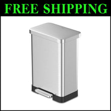 Load image into Gallery viewer, Heavy Duty 75L Commercial Kitchen Trash Can with Fingerprint-Resistant Finish