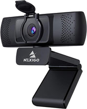 Load image into Gallery viewer, Full HD 1080P Webcam with Built-in Microphone &amp; Auto Focus - For PC/Mac Use