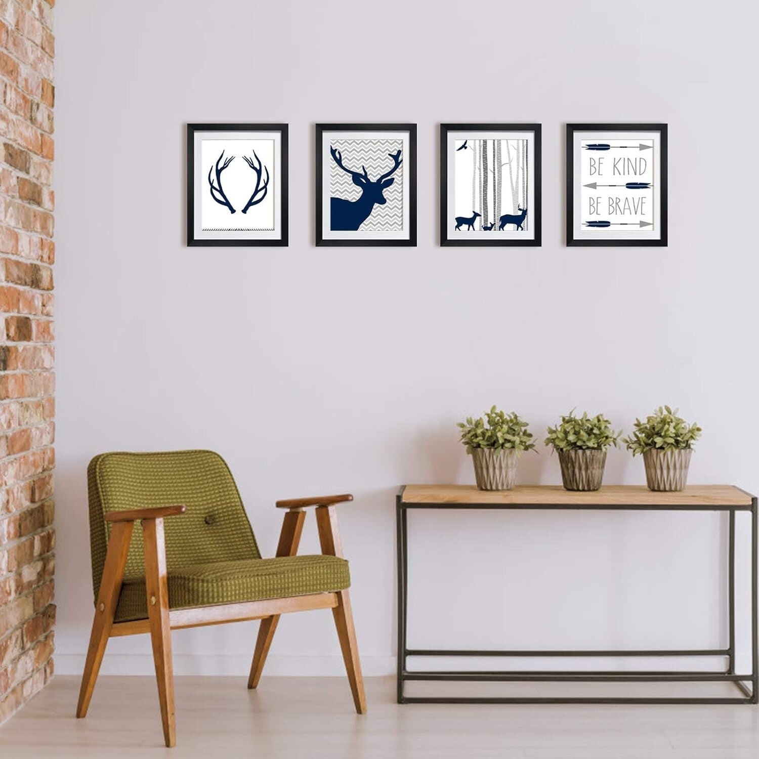 Durable Black 8x10 Picture Frames | Set of 8 with Mat for Wall/Table Display