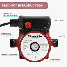 Load image into Gallery viewer, High Efficiency 3/4 Inch Circulation Water Pump - Prevents Pipe Freezing RS15-6