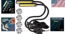 Load image into Gallery viewer, Adjustable 14'' LED Work Lights with Magnetic Base - Perfect for Crafts &amp; Sewing