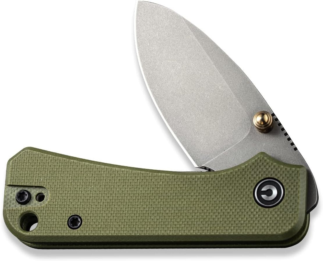 Durable Baby Banter Pocket Knife - 2.34" Nitro-v Blade with Deep Carry Clip