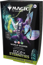 Load image into Gallery viewer, Edge of Eternities World Shaper Commander Deck - 100 Cards Plus Foil Boosters