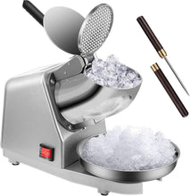 Load image into Gallery viewer, Heavy-Duty Ice Shaver with 420 Stainless Steel Blades - 173lbs/hr Performance