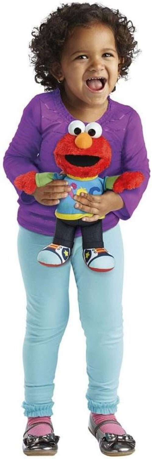 Durable Cuddly Elmo Toy - Talks & Sings Songs, Perfect for Little Learners
