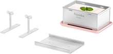 Load image into Gallery viewer, 304 Stainless Steel Vegan Cheese Press with Drip Tray &amp; Tofu Press Towel