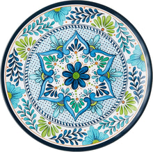 Load image into Gallery viewer, Lightweight Shatterproof 12-Piece Dinnerware Inspired by Classic Talavera Design