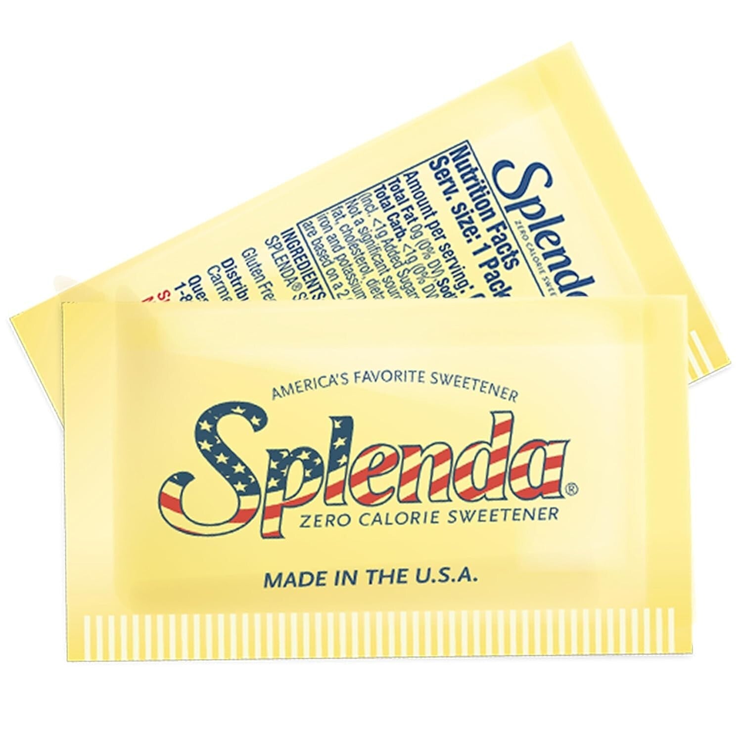 Bulk Zero Calorie Sweetener - 2000 Individual Packets for Healthy Living