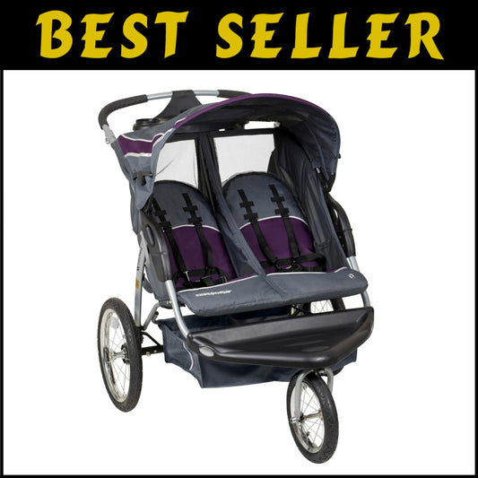 Elixer Expedition Double Jogger – Safe & Adjustable Stroller for Active Families
