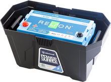 Load image into Gallery viewer, Lightweight &amp; Durable PowerGuard Battery Storage Box for Solar and Marine Needs