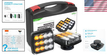 Load image into Gallery viewer, Waterproof LED Warning Light - 800 Lumen Magnetic Flashing Light for Vehicles