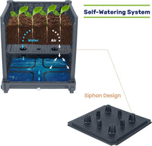 Load image into Gallery viewer, Mobile Raised Garden Bed with Trellis: Perfect for Climbing Vegetables &amp; Flowers