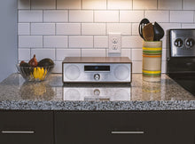 Load image into Gallery viewer, Vintage-Inspired Fleetwood Bluetooth FM Radio and CD Player with Alarm Clock