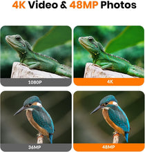 Load image into Gallery viewer, Premium 4K Game Camera - 130° Wide-Angle, No Glow Infrared for Clear Night Shots
