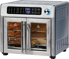Load image into Gallery viewer, 26 QT Stainless Steel Air Fryer &amp; Multi-Cooker with Touchscreen Controls