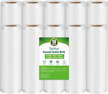 Load image into Gallery viewer, 10 Pack Commercial Grade Vacuum Sealer Bags - Ideal for Meal Prep &amp; Storage