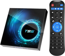 Load image into Gallery viewer, 6K Streaming Android TV Box - Quad-Core, Bluetooth 5.0, Remote Control Included