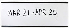 Load image into Gallery viewer, 25-Pack 3x8 Inch Magnetic 'C' Channel Label Holders for Efficient Organization