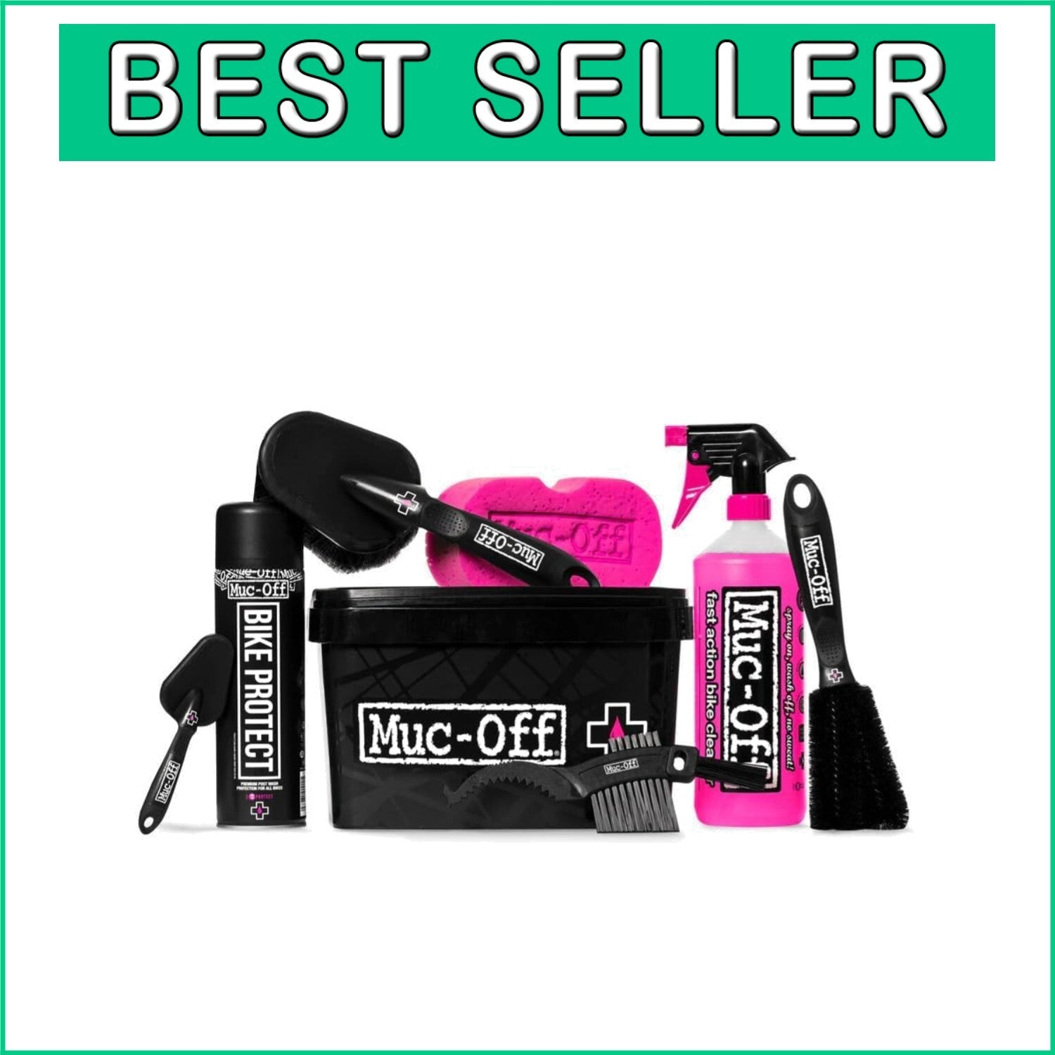 Ultimate Bicycle Care Kit - Biodegradable Cleaner, Brushes & Protection Sprays