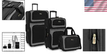 Load image into Gallery viewer, Durable and Expandable New Yorker Travel Luggage Set - Perfect for All Journeys