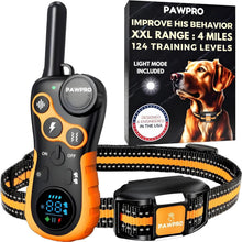 Load image into Gallery viewer, Rechargeable Dog Shock Collar - 4-Mile Range &amp; Beep, Vibration, Shock Modes
