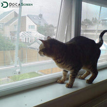 Load image into Gallery viewer, Heavy-Duty Pet Screen Mesh 48” x 100 ft for Window &amp; Door Protection - Charcoal
