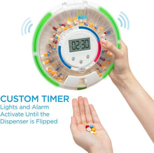 Load image into Gallery viewer, Advanced Electronic Medication Organizer with Alerts - 6 Dosage Templates &amp; LCD