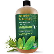 Load image into Gallery viewer, Thoroughly Clean Face Wash - 32 Fl Oz Pack of 2 - Tea Tree Oil &amp; Essential Oils