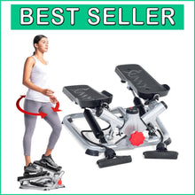 Load image into Gallery viewer, Portable Twist Stepper with Resistance Bands - Quiet Fitness Equipment for All