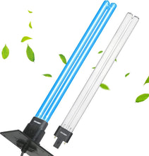 Load image into Gallery viewer, Germicidal UV-C Lamp with Spare Bulb for Home and Office Air Quality