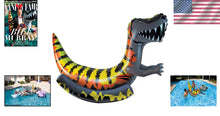 Load image into Gallery viewer, Epic T-Rex Inflatable Pool Toy - 2-Person Float for Thrilling Water Adventures