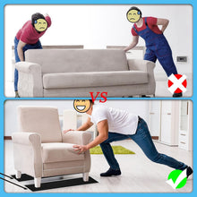 Load image into Gallery viewer, 2 Pcs Heavy-Duty Furniture Sliders with Pull Straps - Effortless Moving Solution