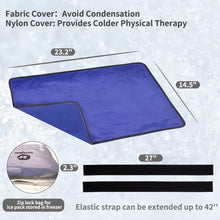 Load image into Gallery viewer, Innovative Dual-Fabric Ice Pack with Hands-Free Straps for Superior Pain Relief