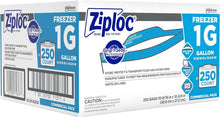 Load image into Gallery viewer, Versatile 250 Count Ziploc 1 Gallon Freezer Bags - Ideal for Meal Prep