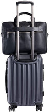 Load image into Gallery viewer, Unisex 18-Inch Leather Briefcase with Multiple Sections for Organized Carry
