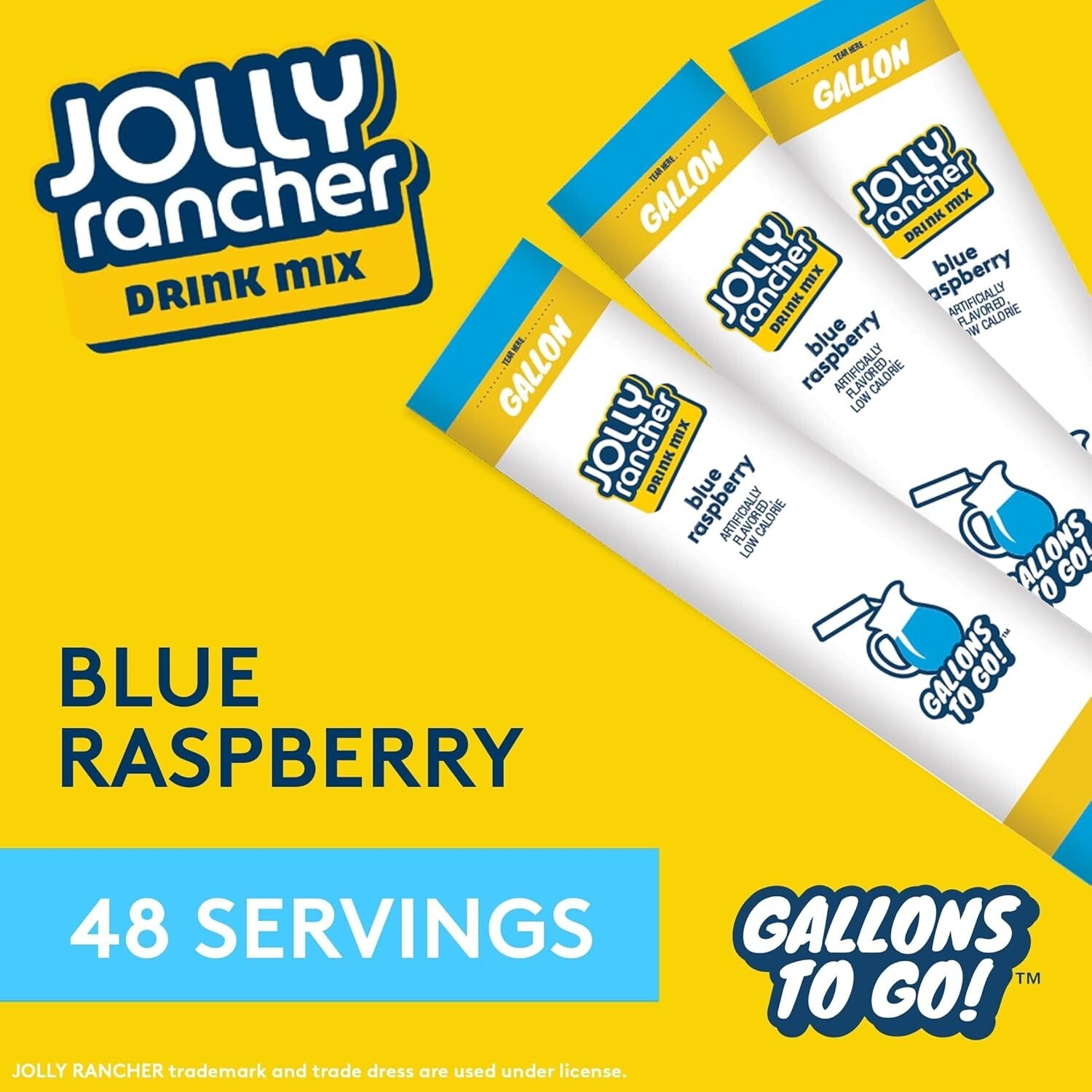 Convenient JOLLY RANCHER Drink Mix - Zero Sugar, Perfect for On-the-Go Hydration
