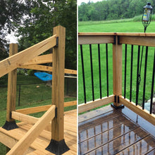 Load image into Gallery viewer, Bulk 40-Pack Deck Railing Connectors with 240 Screws - Quick Install Solution