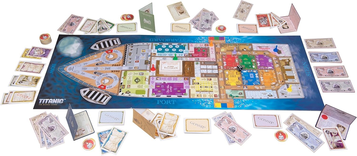 Experience the R.M.S. Titanic - Centennial Collector's Board Game Adventure
