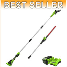 Load image into Gallery viewer, Lightweight 40V Brushless Pole Cutting Set with USB Charging - 3-Year Warranty