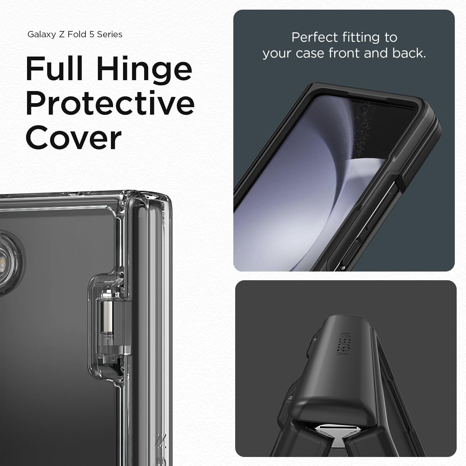All-Around Protection Phone Case for Galaxy Z Fold 5 with Anti-Scratch Features