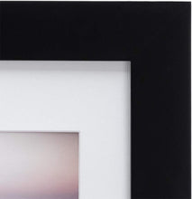 Load image into Gallery viewer, Versatile Black Wood Frame for 8x10/11x14 Photos - Wall/Tabletop Mounting