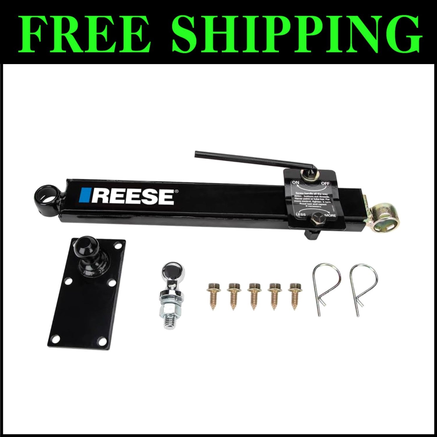 Expertly Designed Friction Sway Control—Perfect for Efficient Trailer Towing