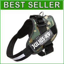 Load image into Gallery viewer, IDC Powerharness Camouflage Design - Size 2 Dog Harness for Adventure &amp; Safety